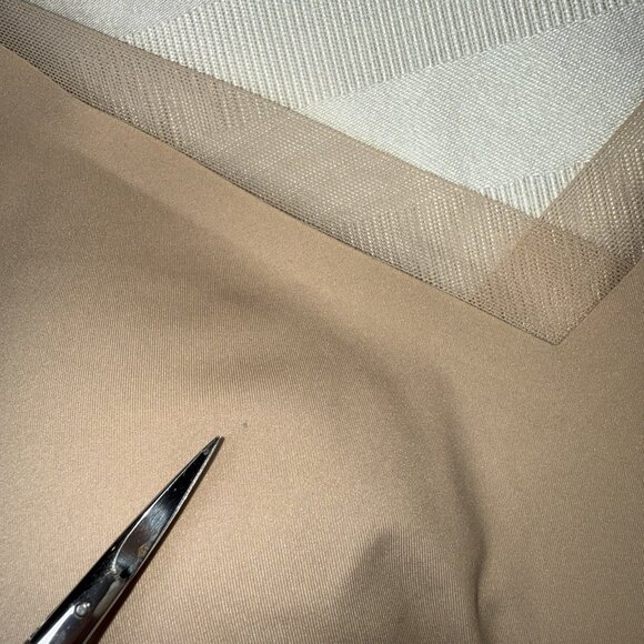 Honeylove Crossover Bra Size XL Beige Nude Tan LWBR0302 Wireless Removable Pads - Picture 13 of 13